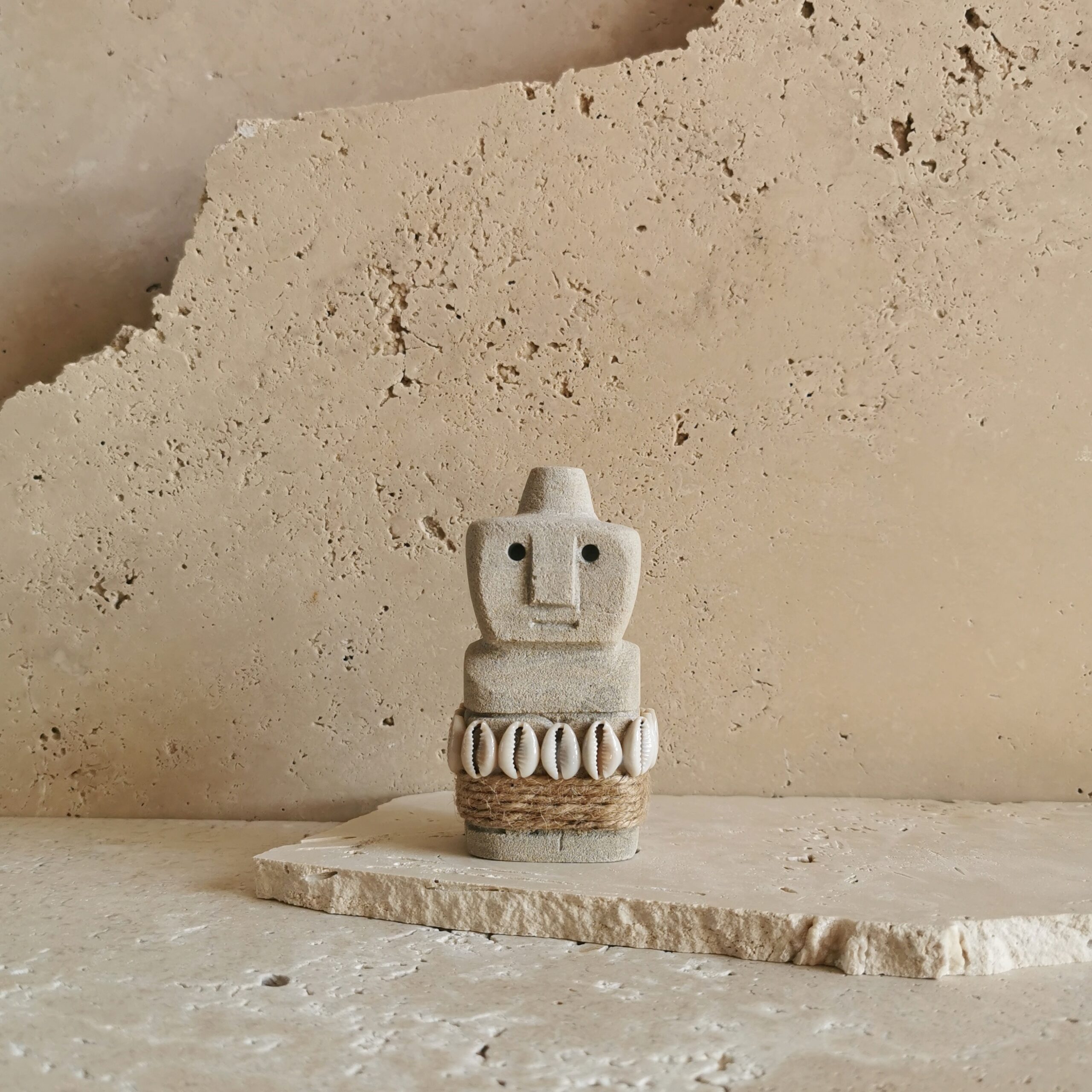 stoneman nacho grijs handmade bali