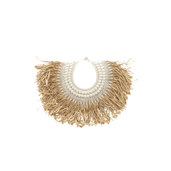 Raffia wandhanger
