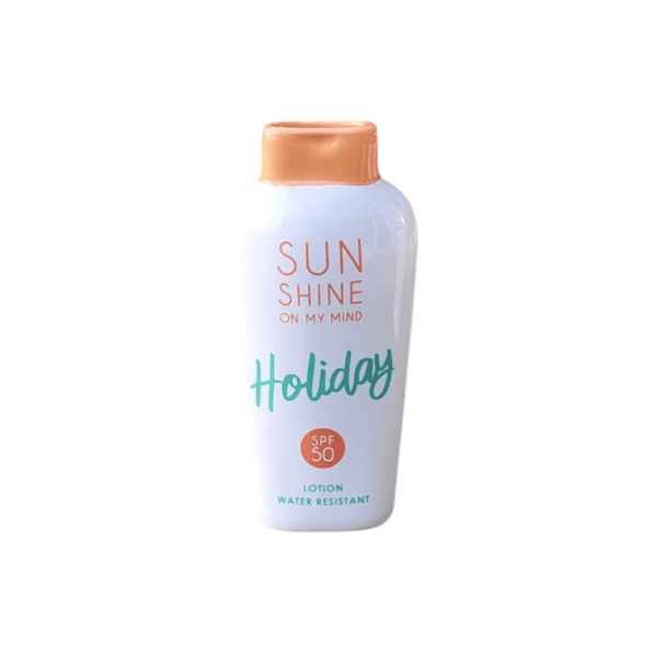 vaasje zonnebrandcreme