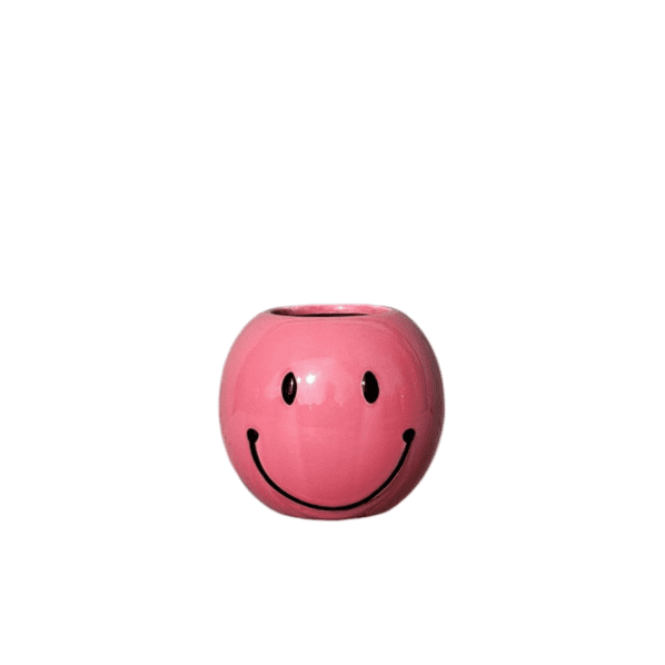 bloempot smiley