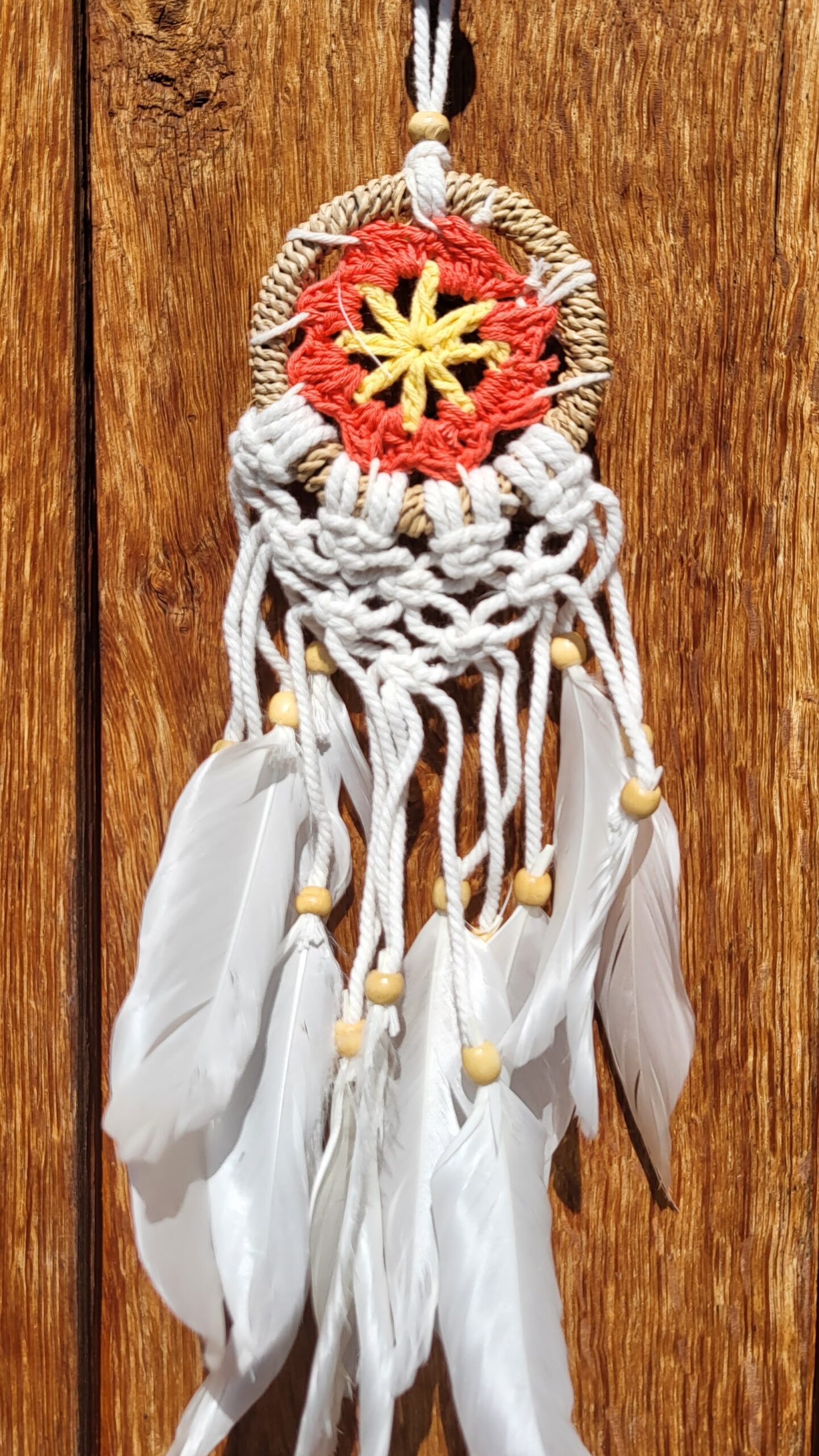 Mini dromenvanger oranje/geel - Afbeelding 2