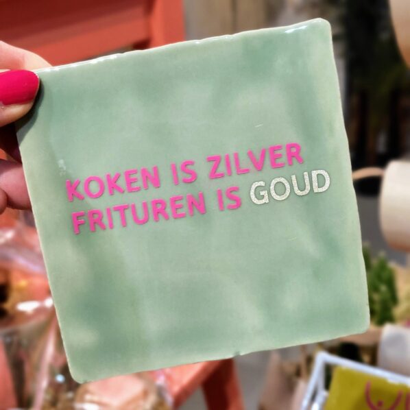 Koken is Zilver Frituren is Goud