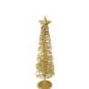 Goudkleurige glitter kerstboom