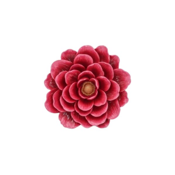 Rode Bloem Wanddecoratie – Grote 3D Wandbloem