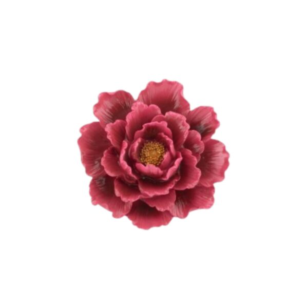 Bloem Wanddecoratie Donkerroze